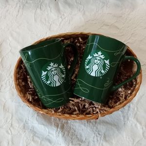 2 Starbucks mugs